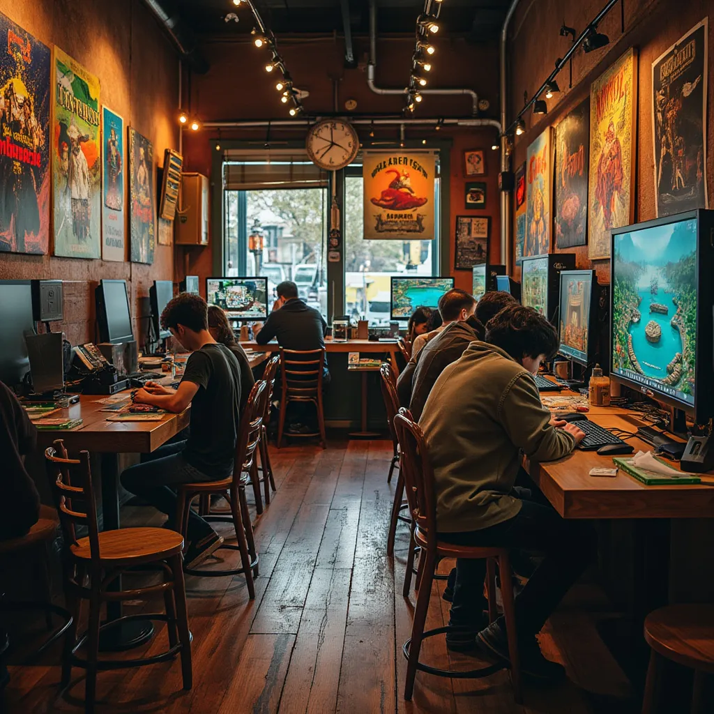 Gaming space at Chicken Road